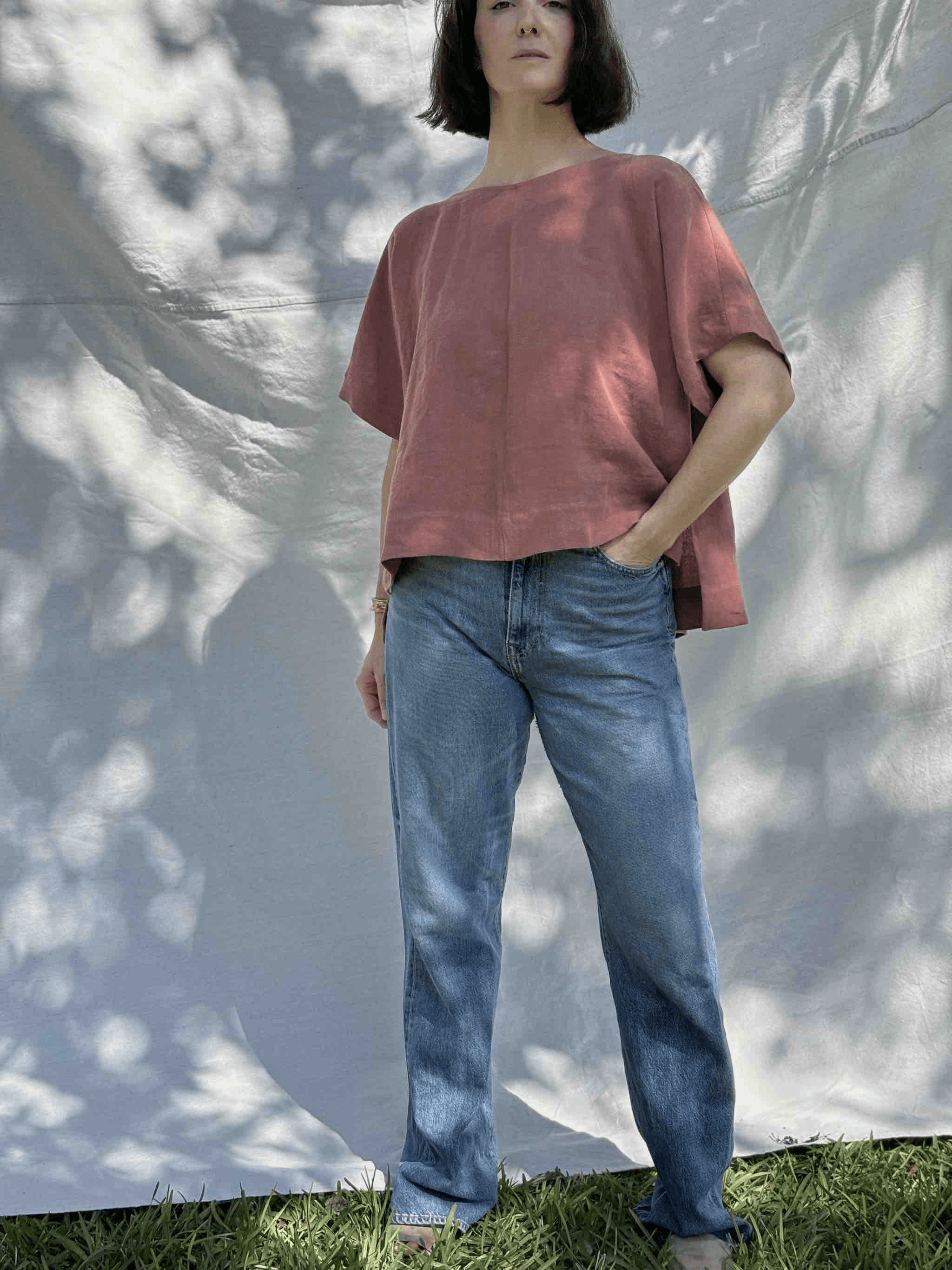 Studio Tee, French Clay